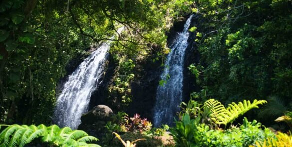 cascades faaona à Tahiti