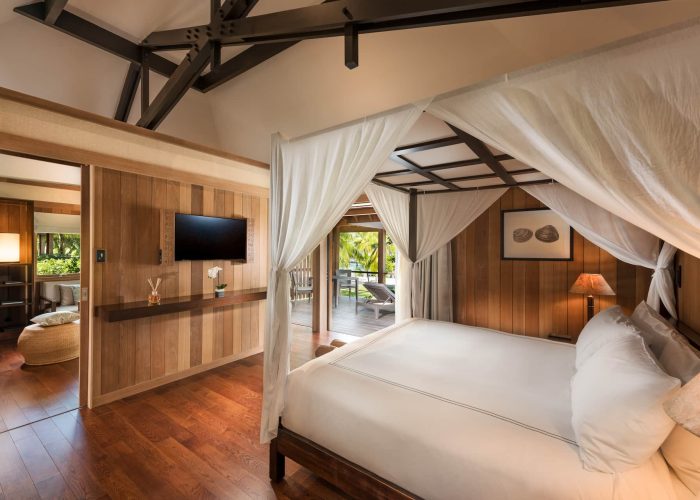 Hôtel Conrad Bora Bora Nui 5* - Intérieur de la Villa Tropicale.