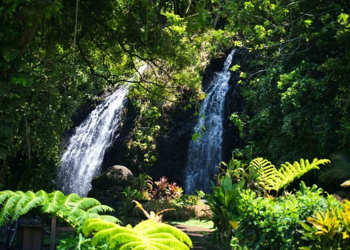 cascades faaona à Tahiti