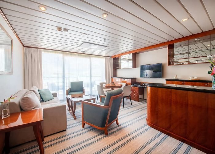 Croisière Paul Gauguin – Ponant - intérieur de la suite Armateur