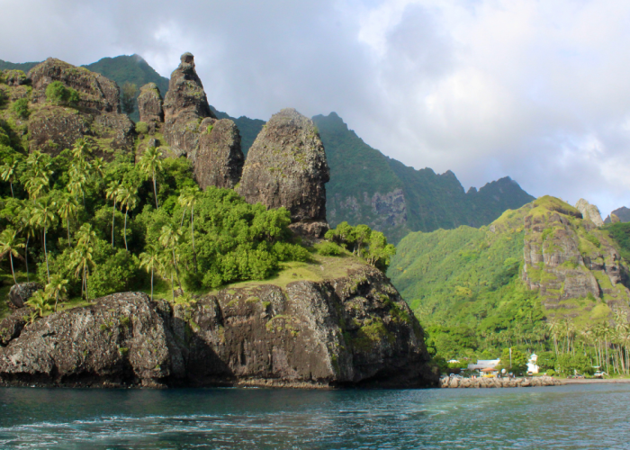 baie des vierges à Fatu Hiva
