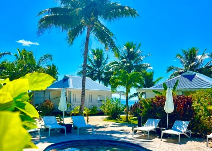 Hôtel Opoa Beach 3* à Raiatea - piscine.