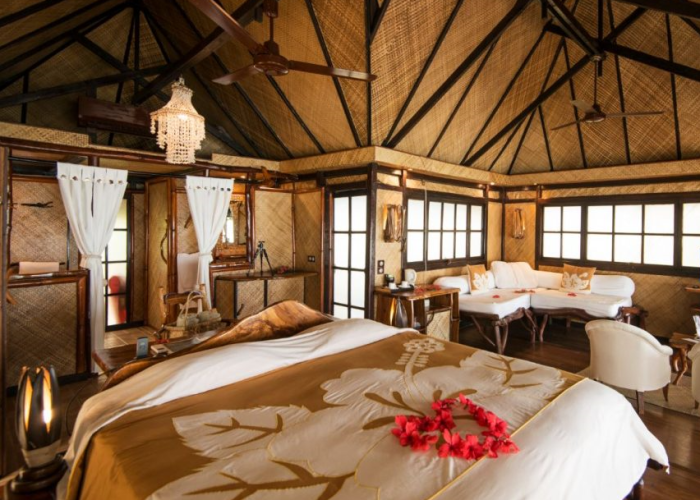 subtiles-tahiti-tahaa-hotel-vahine-island-3©vahine-island Hôtel Vahine Private Island 4* à Taha’a - Intérieur d'une Suite Plage.