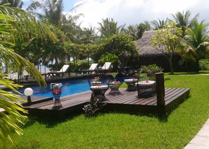 subtiles-tahiti-tahaa-pension-fare-pea-iti-6©fare-pea-iti Pension Fare Pea Iti à Taha’a - Piscine dans le jardin tropical.