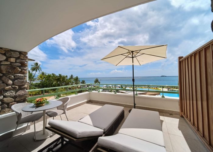 Hôtel Hilton Tahiti 4* - terrasse d'une chambre