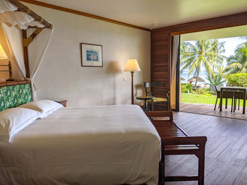 Hôtel Intercontinental Tahiti Resort 4* à Tahiti - vue intérieure d'une chambre premium vue jardin