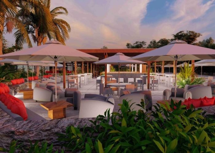 Hôtel Tahiti lagoon Resorts 3* à Tahiti - bar extérieur