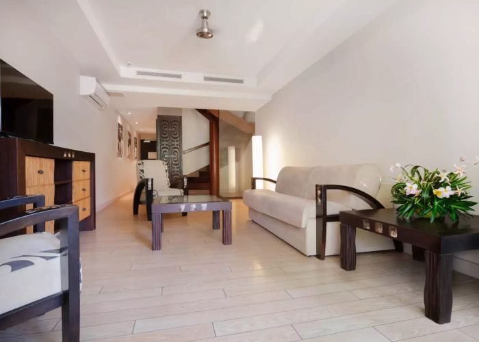 subtiles-tahiti-tahiti-hotel-te-moana-tahiti-resort-15©te-moana.jpg Hôtel Te Moana Tahiti Resort 3* Intérieur du salon d'un Duplex 1 chambre.