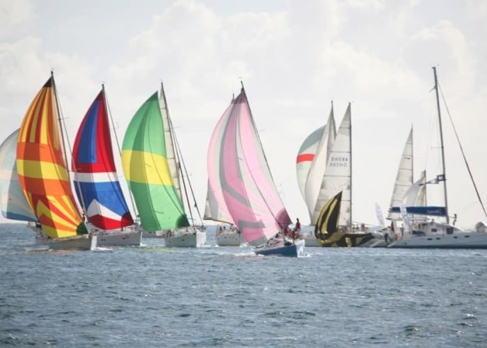 course Tahiti Pearl Regatta à Tahiti - Festival - Multiples voiliers monocoque