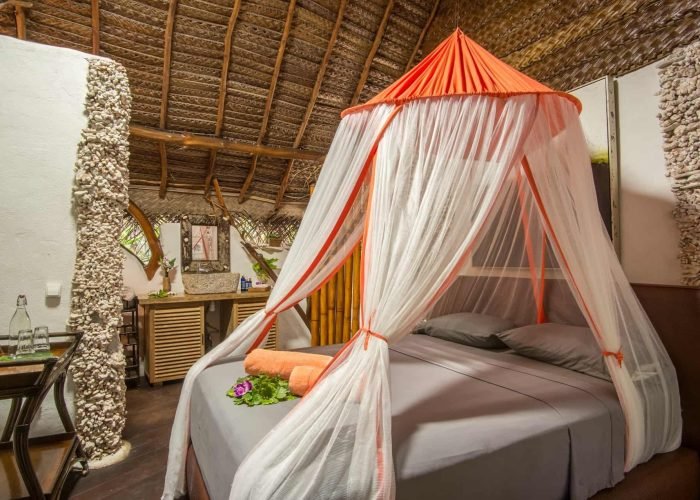 Pension Ninamu Resort à Tikehau - Chambre d'un Bungalow Standard Jardin Kaveu ou Varo.